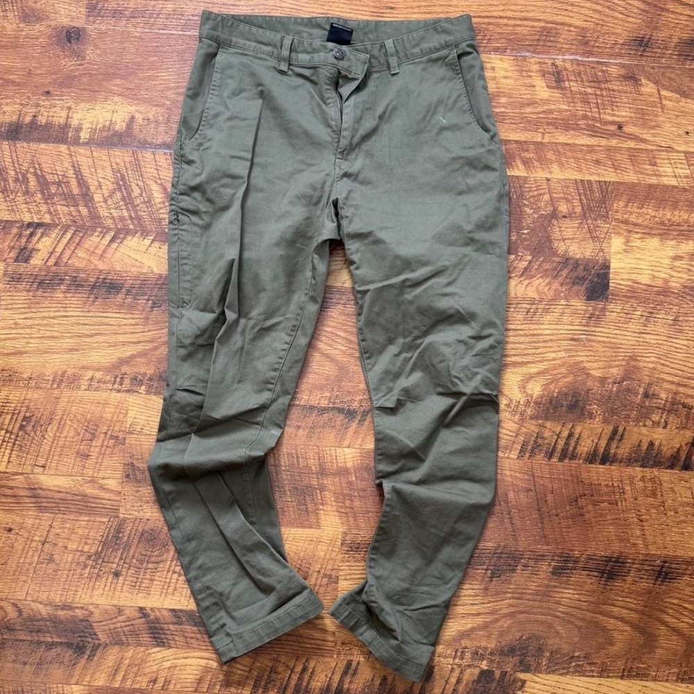 Men's Olive Green North Face Pants